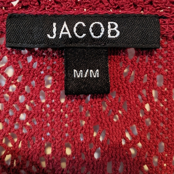 JACOB Crochet Boat Neck Top - Picture 7 of 9